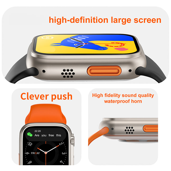 40% OFF ONLY TODAY-2 In1 Smart Watch with Bluetooth Wireless Earphones