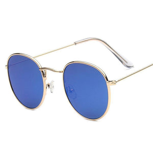 Classic small frame round retro sunglasses