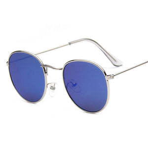 Classic small frame round retro sunglasses