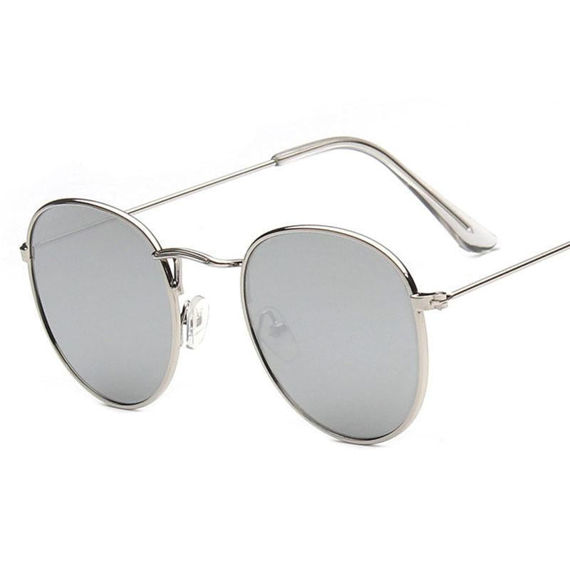 Classic small frame round retro sunglasses