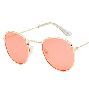 Classic small frame round retro sunglasses