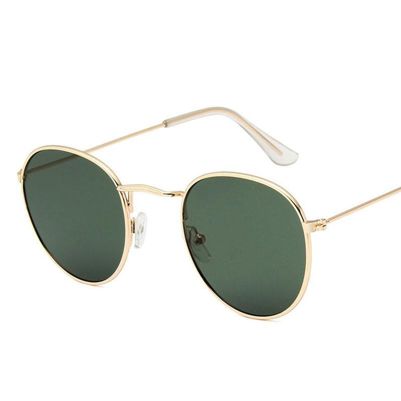 Classic small frame round retro sunglasses