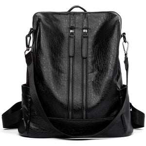 Leather Backpack Purse for Women Convertible Fashion Large Travel  Detachable Shoulder Bag